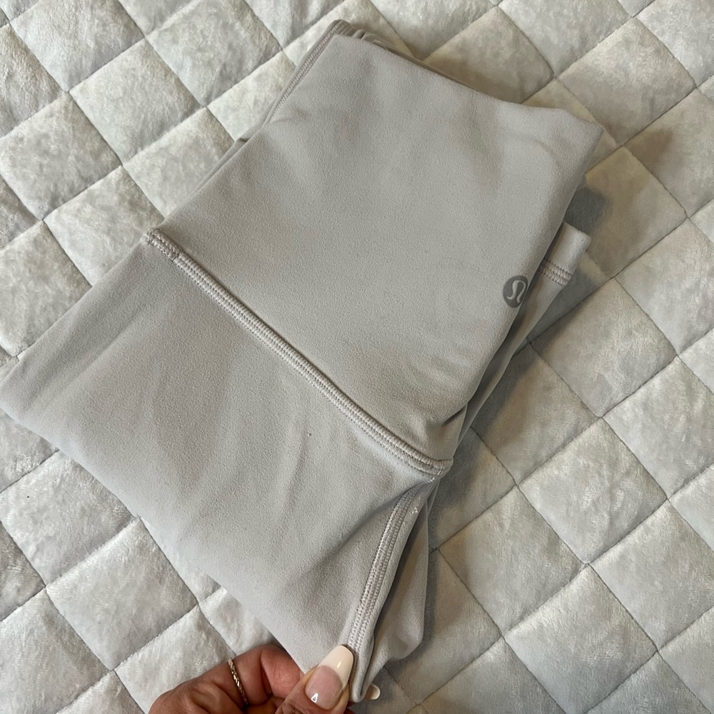 Lululemon align light gray leggings, only worn a handful of times.